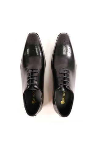 Carrucci KS503-36 Leather Whole cut Oxford-AmbrogioShoes
