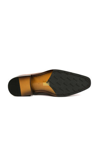 Carrucci KS503-36 Leather Whole cut Oxford-AmbrogioShoes
