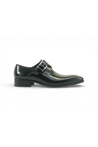 Carrucci KS503-39 Leather Single Monk-Strap
