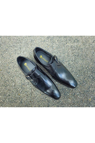 Carrucci KS503-39 Leather Single Monk-Strap