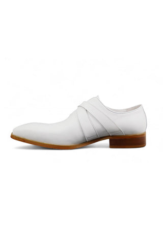 Carrucci KS503-60 Leather Whole cut Loafer-AmbrogioShoes
