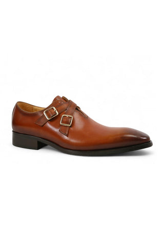 Carrucci KS503-60 Leather Whole cut Loafer-AmbrogioShoes