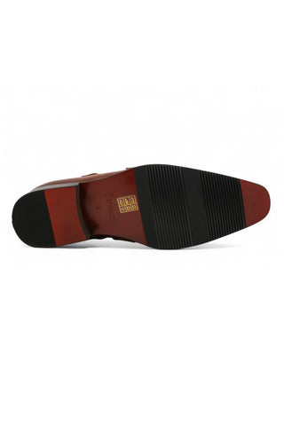 Carrucci KS503-60 Leather Whole cut Loafer-AmbrogioShoes