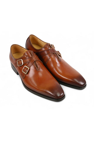 Carrucci KS503-60 Leather Whole cut Loafer-AmbrogioShoes