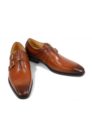 Carrucci KS503-60 Leather Whole cut Loafer-AmbrogioShoes