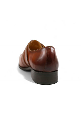 Carrucci KS503-60 Leather Whole cut Loafer-AmbrogioShoes