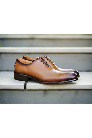 Carrucci KS505-12 Leather Oxford-AmbrogioShoes
