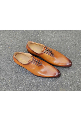 Carrucci KS505-12 Leather Oxford-AmbrogioShoes