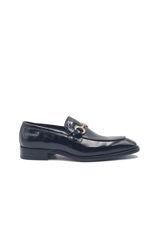 Carrucci KS509-28P Patent Leather Horse-Bit Loafer-AmbrogioShoes
