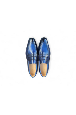 Carrucci KS509-32 Leather Penny Loafer-AmbrogioShoes