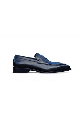 Carrucci KS509-32 Leather Penny Loafer-AmbrogioShoes