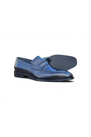 Carrucci KS509-32 Leather Penny Loafer-AmbrogioShoes