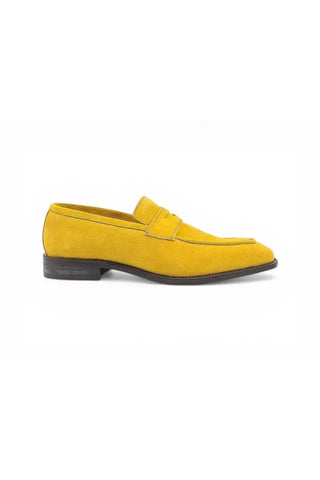 Carrucci KS509-36S Suede Penny Loafer-AmbrogioShoes
