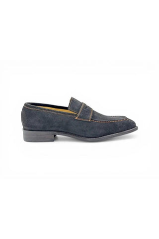 Carrucci KS509-36S Suede Penny Loafer-AmbrogioShoes