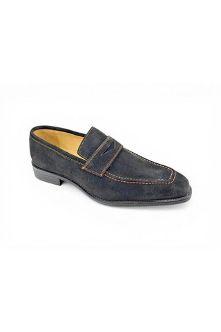 Carrucci KS509-36S Suede Penny Loafer-AmbrogioShoes