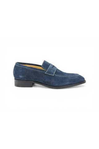 Carrucci KS509-36S Suede Penny Loafer-AmbrogioShoes