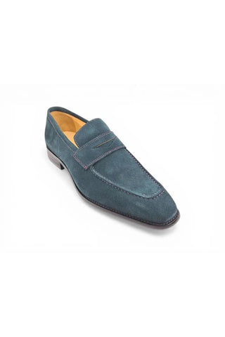 Carrucci KS509-36S Suede Penny Loafer-AmbrogioShoes