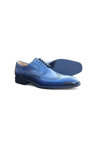 Carrucci KS509-43 Leather Derby-AmbrogioShoes