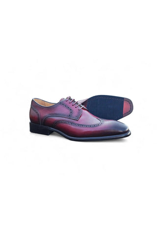 Carrucci KS509-43 Leather Derby-AmbrogioShoes