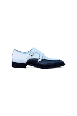 Carrucci KS509-45T Leather Double Monk-Strap-AmbrogioShoes
