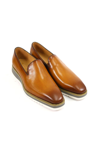 Carrucci KS515-03 Leather Slip-On Loafer-AmbrogioShoes