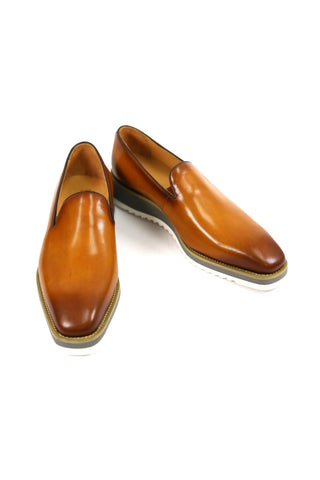 Carrucci KS515-03 Leather Slip-On Loafer-AmbrogioShoes