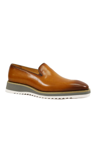 Carrucci KS515-03 Leather Slip-On Loafer-AmbrogioShoes