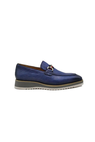 Carrucci KS515-07R Horse-Bit Loafer-AmbrogioShoes