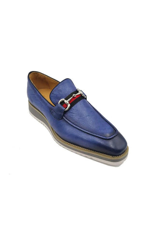 Carrucci KS515-07R Horse-Bit Loafer-AmbrogioShoes