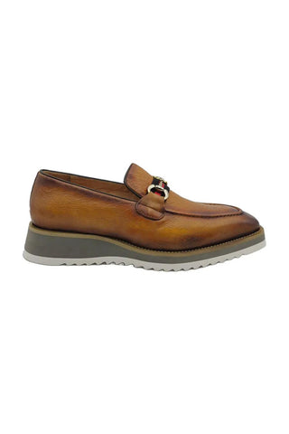 Carrucci KS515-07R Horse-Bit Loafer-AmbrogioShoes