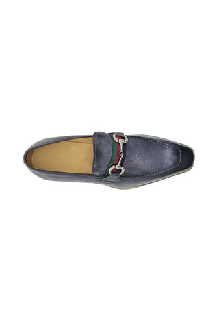 Carrucci KS515-07R Horse-Bit Loafer-AmbrogioShoes