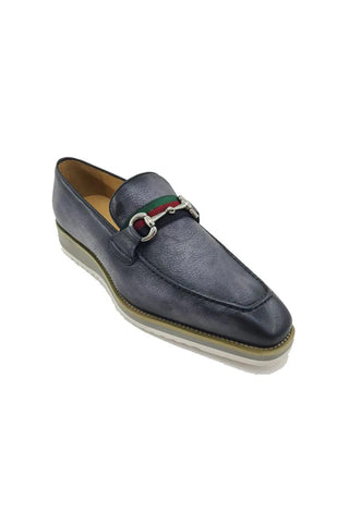 Carrucci KS515-07R Horse-Bit Loafer-AmbrogioShoes