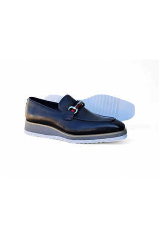 Carrucci KS515-07R Horse-Bit Loafer-AmbrogioShoes