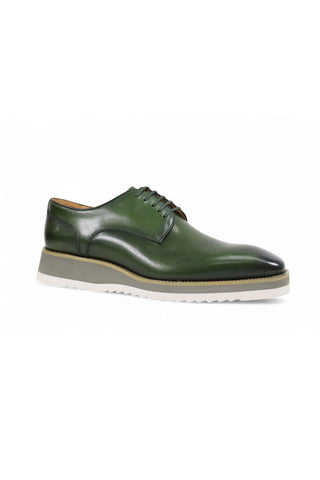 Carrucci KS515-26 Leather Lace-Up Derby-AmbrogioShoes