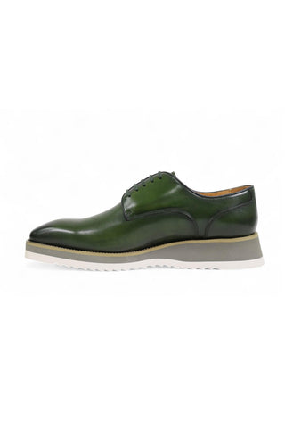 Carrucci KS515-26 Leather Lace-Up Derby-AmbrogioShoes