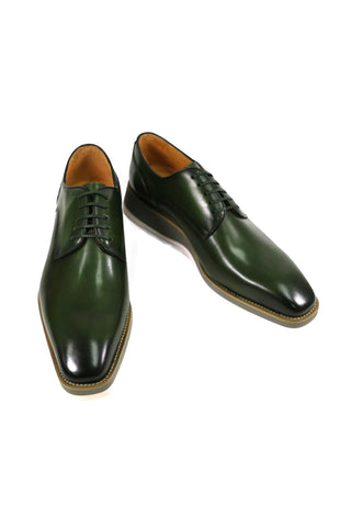 Carrucci KS515-26 Leather Lace-Up Derby-AmbrogioShoes