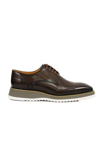 Carrucci KS515-26 Leather Lace-Up Derby-AmbrogioShoes