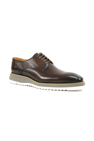 Carrucci KS515-26 Leather Lace-Up Derby-AmbrogioShoes