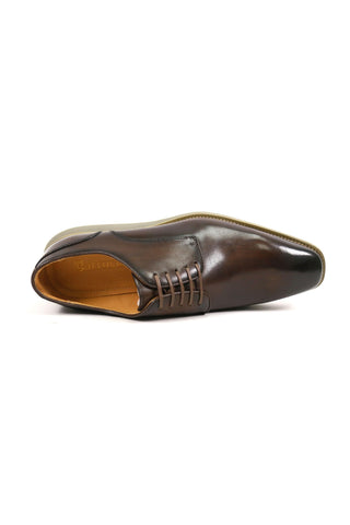 Carrucci KS515-26 Leather Lace-Up Derby-AmbrogioShoes