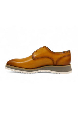 Carrucci KS515-26 Leather Lace-Up Derby-AmbrogioShoes