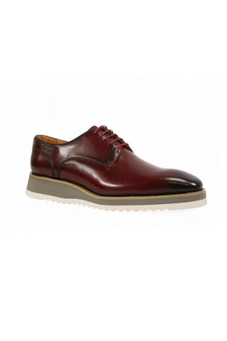Carrucci KS515-26 Leather Lace-Up Derby-AmbrogioShoes