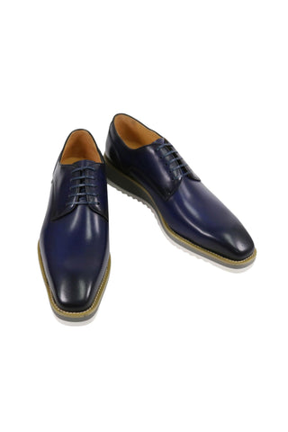 Carrucci KS515-26 Leather Lace-Up Derby-AmbrogioShoes
