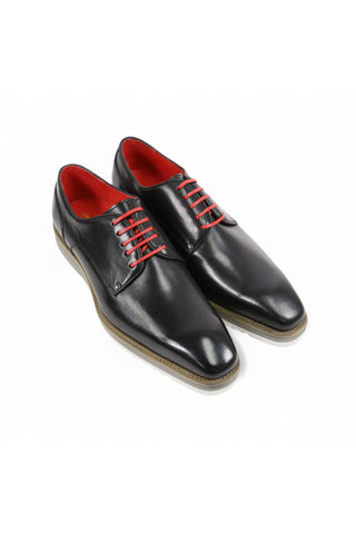 Carrucci KS515-26 Leather Lace-Up Derby-AmbrogioShoes