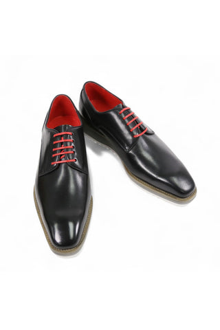 Carrucci KS515-26 Leather Lace-Up Derby-AmbrogioShoes