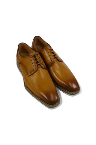 Carrucci KS515-26 Leather Lace-Up Derby-AmbrogioShoes