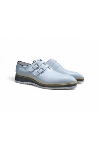Carrucci KS515-30 Leather Double Monk-Strap-AmbrogioShoes