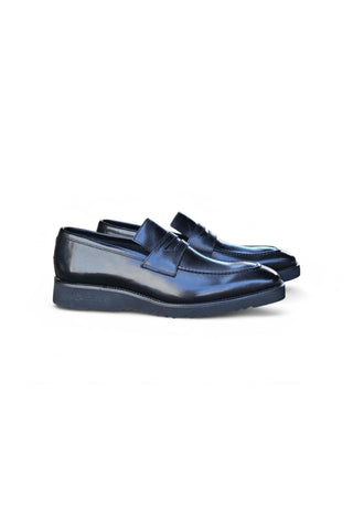Carrucci KS518-03 Leather Penny Loafer-AmbrogioShoes
