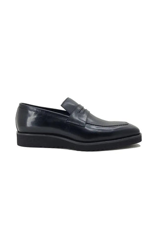 Carrucci KS518-03 Leather Penny Loafer-AmbrogioShoes
