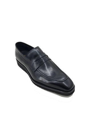 Carrucci KS518-03 Leather Penny Loafer-AmbrogioShoes