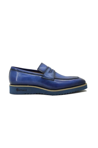 Carrucci KS518-03 Leather Penny Loafer-AmbrogioShoes